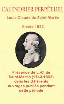 Calendrier perpetuel 1822