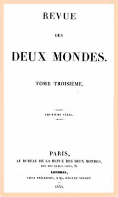 1834 revue des deux mondes