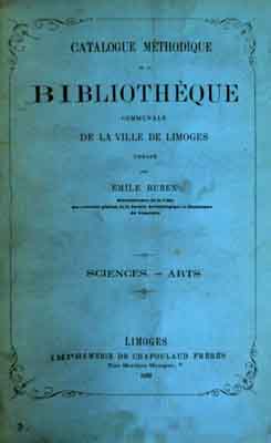 1863 catalogue Limoges