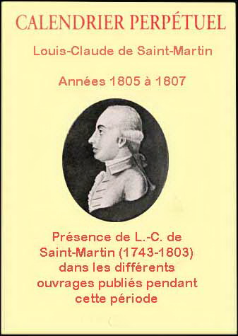 Calendrier perpetuel 1805 1807