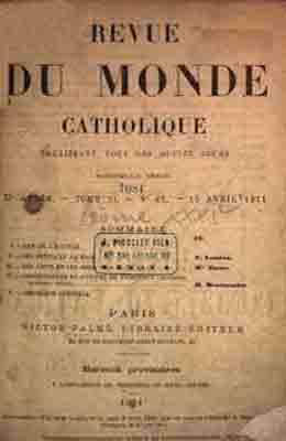 1871 revue monde catholique1