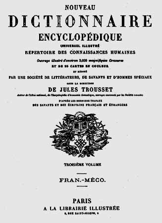 1885 Nouveau dictionnaire encyclopédique t3