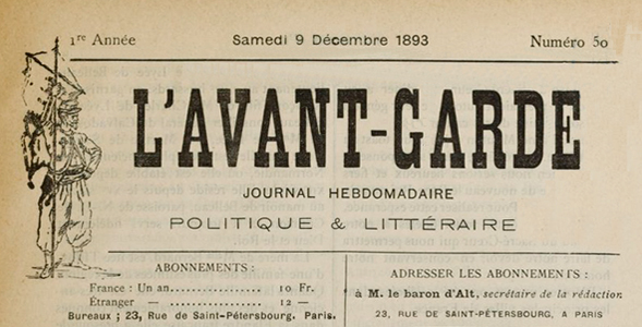 1893 50.LAvant garde