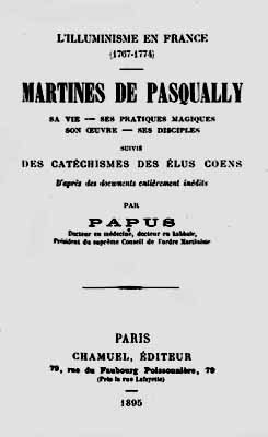 1895 papus martines