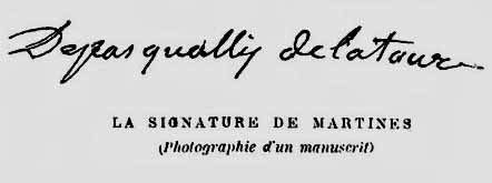 1895 papus martines signature