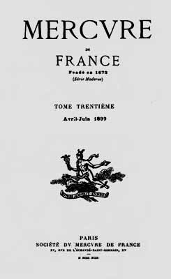 1899 04 Mercure de France