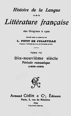 1899 Histoire de la langue