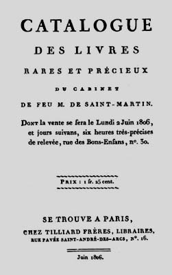 1806 catalogue SM
