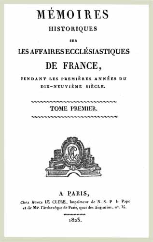 1823 Jauffret Mémoires historiques t1
