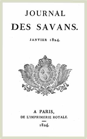 1824 journal des savants