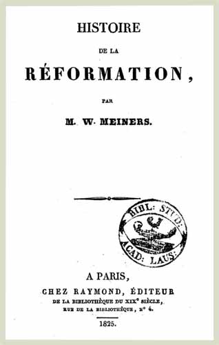 1825 reformation