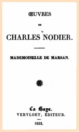 1832 nodier marsan