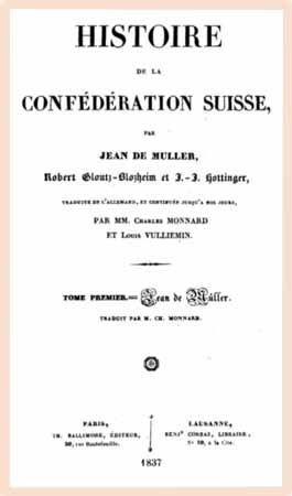 1837 confederation suisse