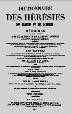 1847 dictionnaire heresies t1