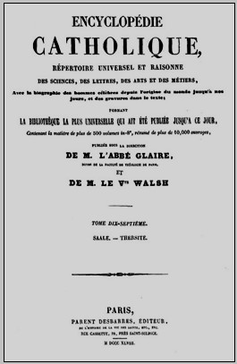 1848 encyclopedie catholique t17