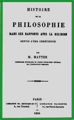 1854 Matter hist philo