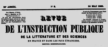 1860 revue instruction public