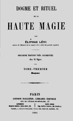1861 eliphas levi dogme