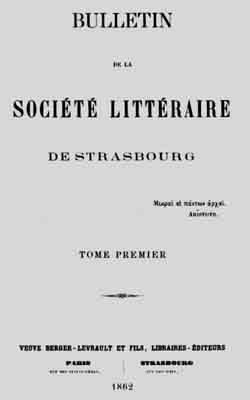 1862 bulletin strasbourg