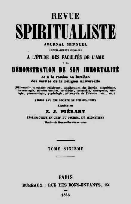 1863 revue spiritualiste t6