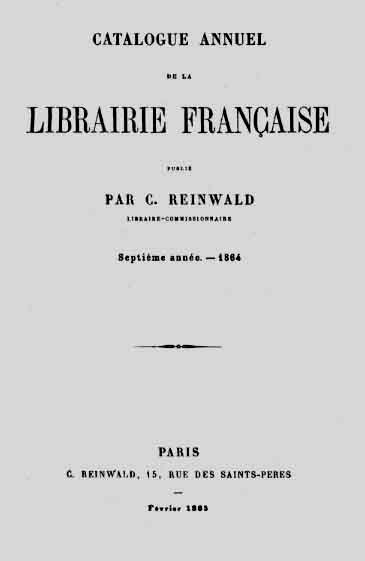 1865 catalogue
