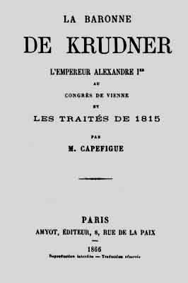 1866 Capefigue Krudner