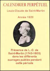 Calendrier perpetuel 1829