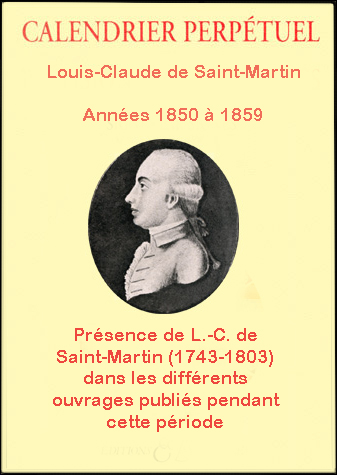 Calendrier perpetuel 1801 1809