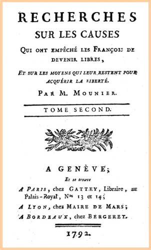 Mounier 1792